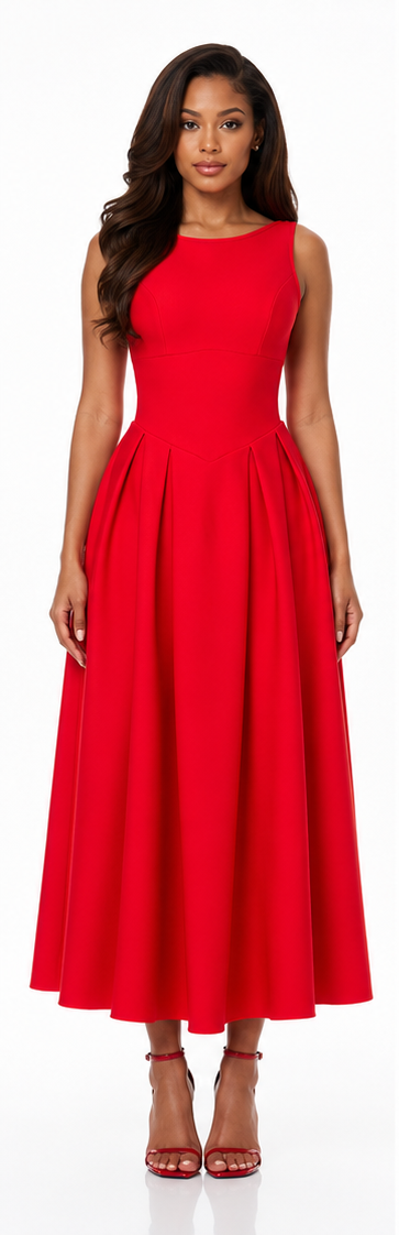 Zari Red Bandage Dress