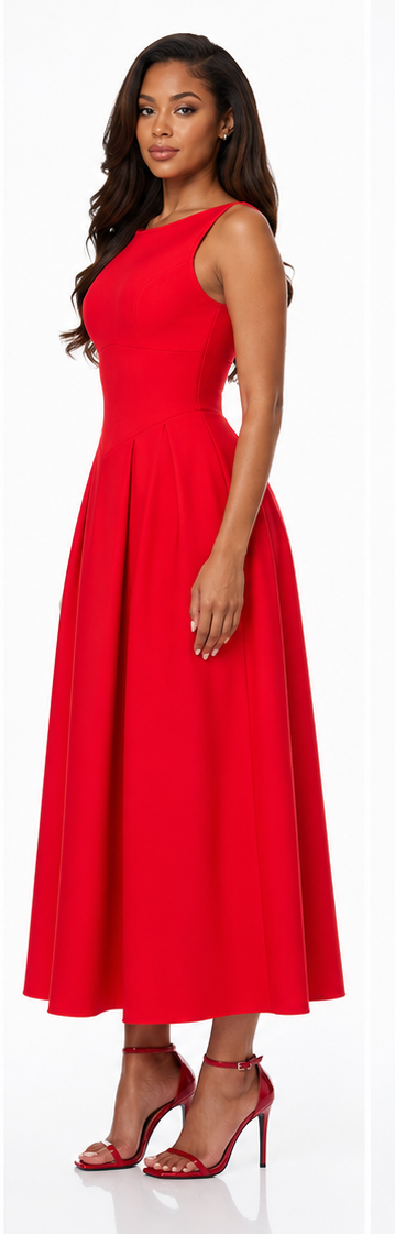 Zari Red Bandage Dress